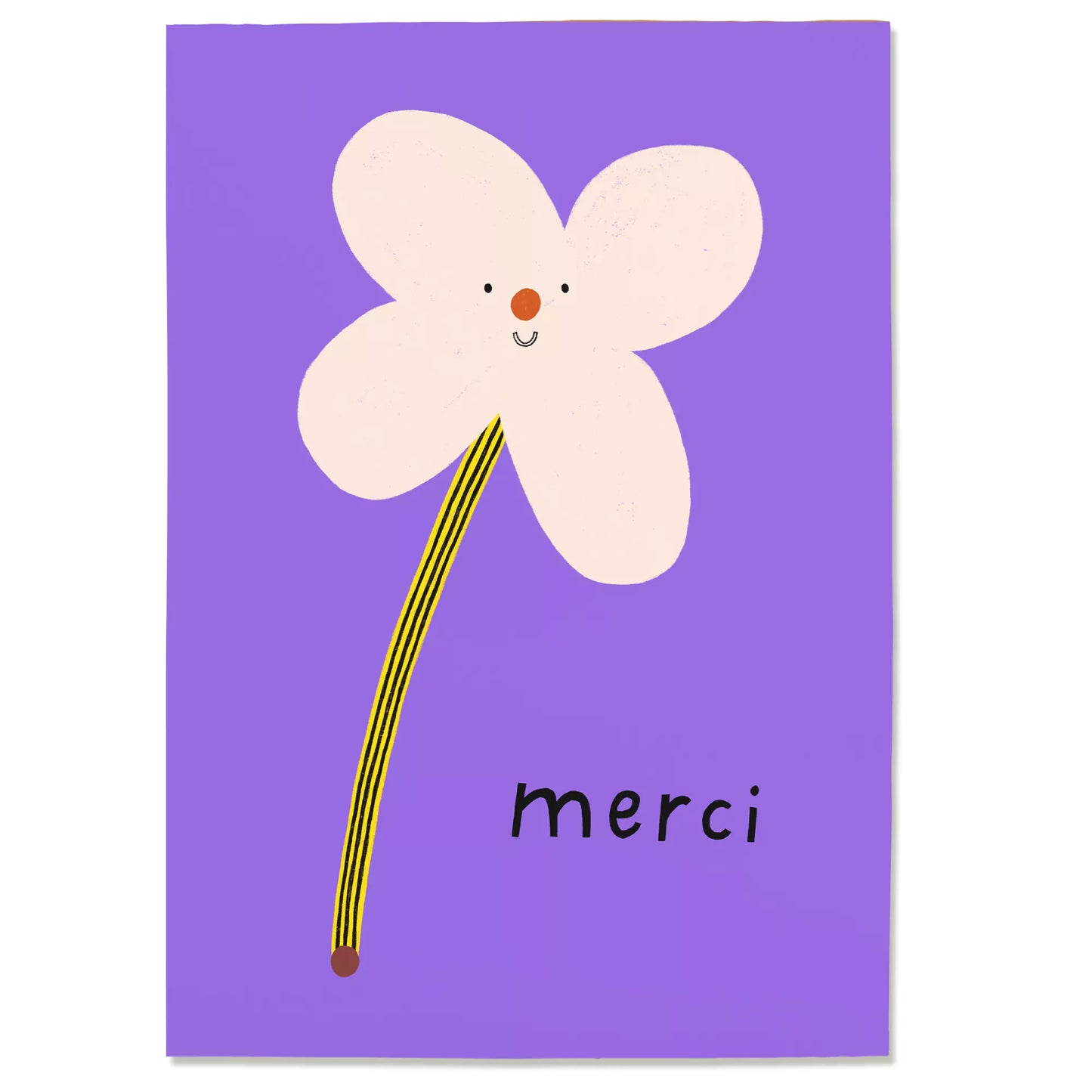 Postkarte „Merci“