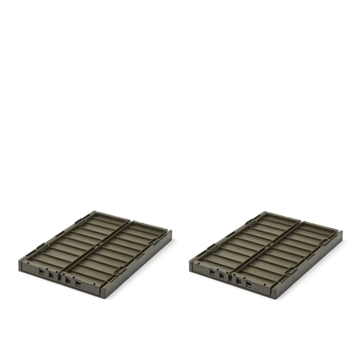 Weston 2er Set Aufbewahrungsboxen medium army brown