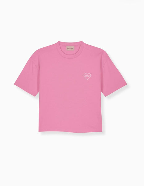 Mom Heart Shirt pink