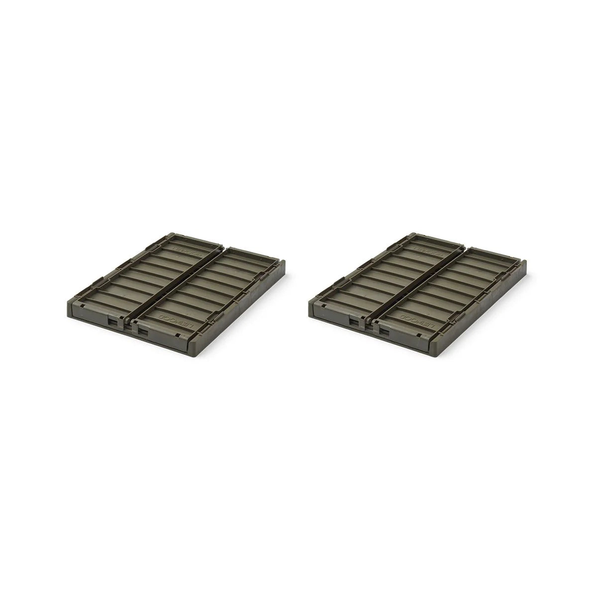Weston 2er Set Aufbewahrungsboxen small army browm