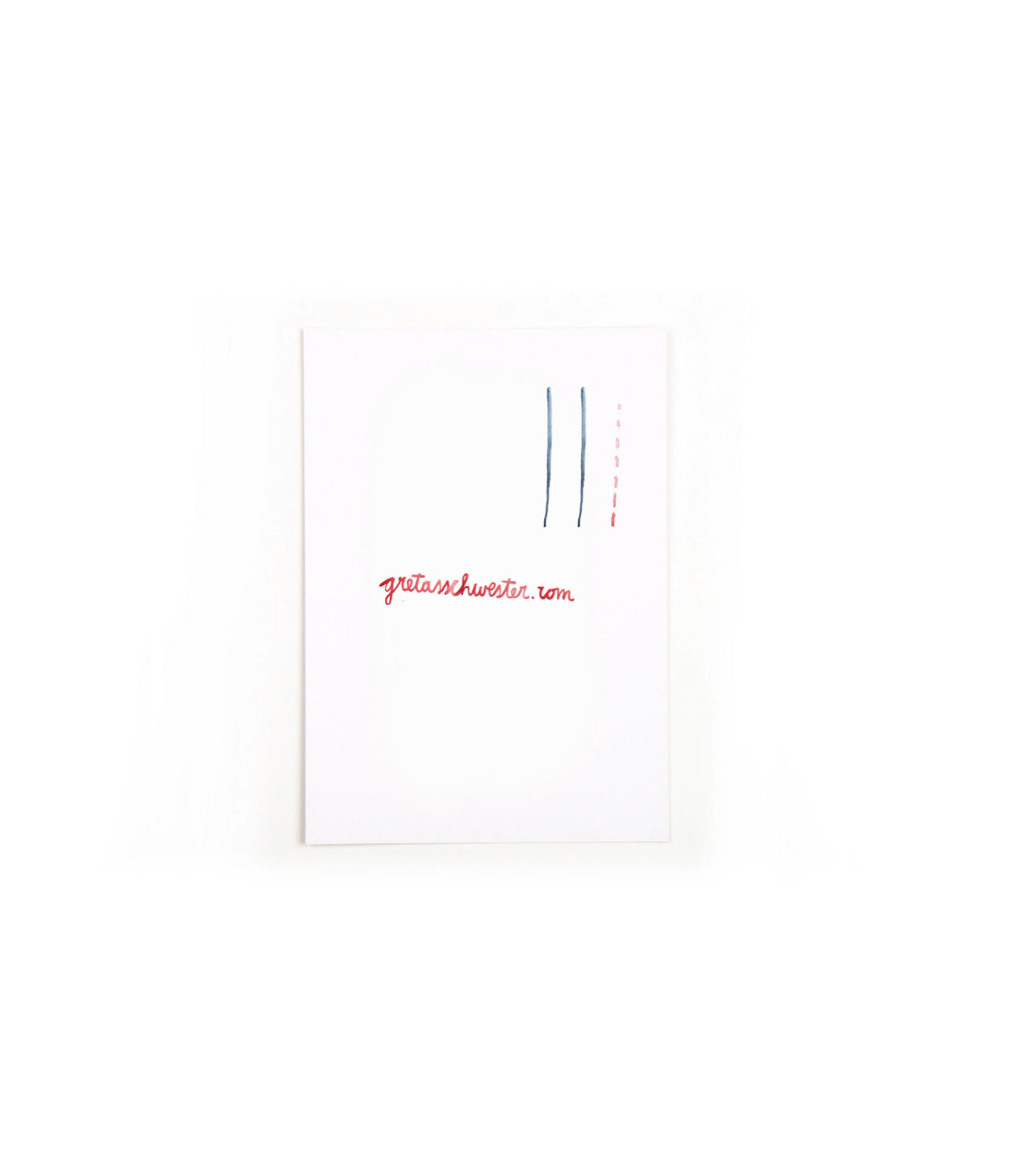 Postkarte Weihnachtsbär