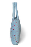 Der Klassiker Mom Bag Denim Hearts