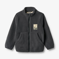 Fleecejacke Helge black sea