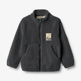 Fleecejacke Helge black sea