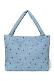 Der Klassiker Mom Bag Denim Hearts