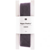PAPER POETRY SAMTBAND MAUVE 25MM 2M