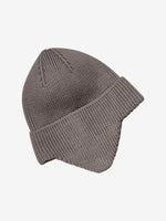 Mütze Merinowolle brown melange