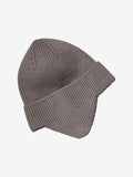 Mütze Merinowolle brown melange