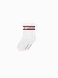 Socken „Hey Kiddo“ burgundy