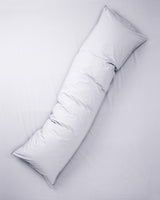 bedMATE Kissenbezug Baumwolle Lavender Grey 50x180cm