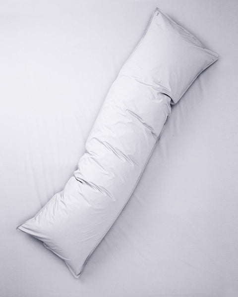 bedMATE Kissenbezug Baumwolle Lavender Grey 50x180cm