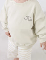 Sweater „Hey Kiddo“ beige