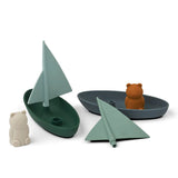 Spielzeugsboote Ensley 2er Pack whale blue multi mox