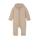 Overall Wollfleece camel melange