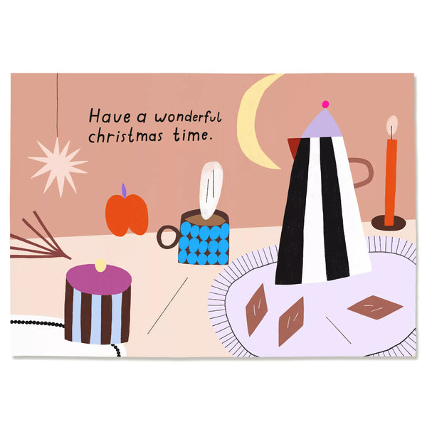 Postkarte „Weihnachtszeit“