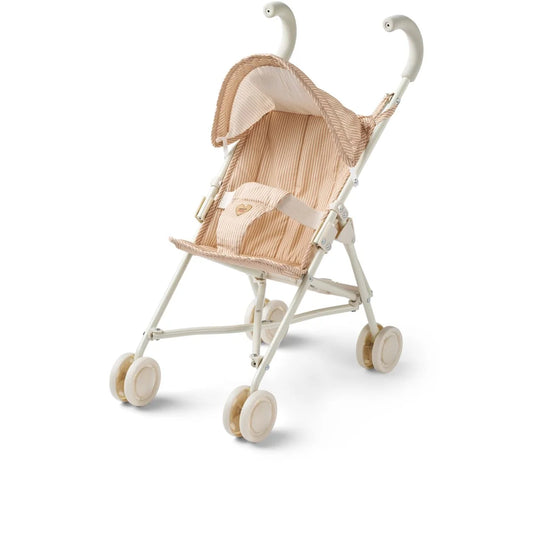 Puppenwagen Elsie stripe pale tuscany / creme de la creme