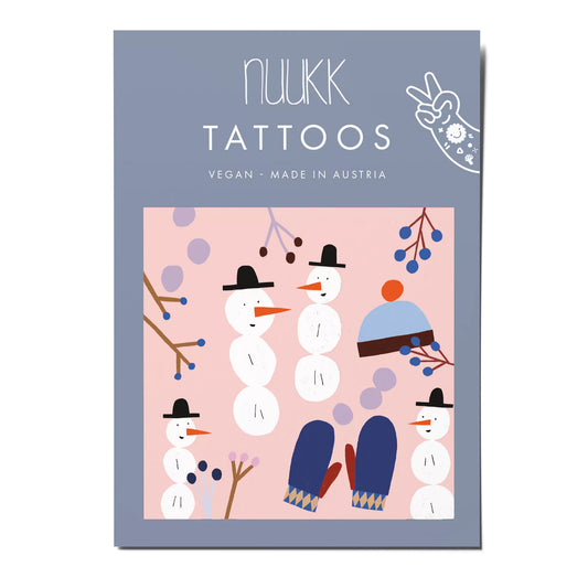 Bio Tattoo Schneemann