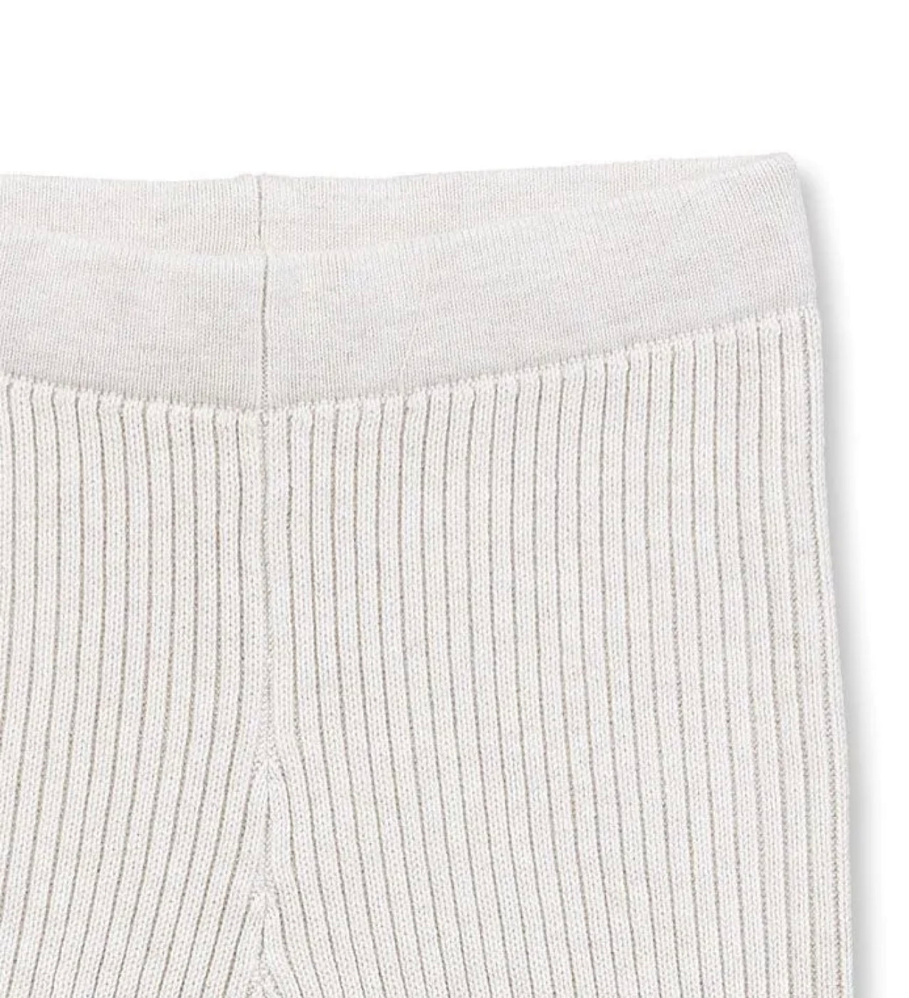 Biobaumwolle Strickleggings Yuma oatmeal