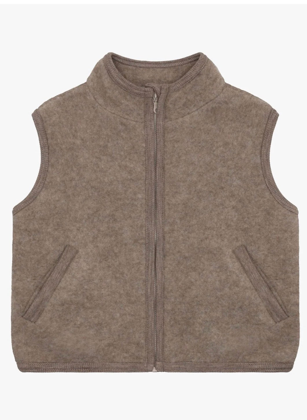 Weste Wollfleece Savannah melange