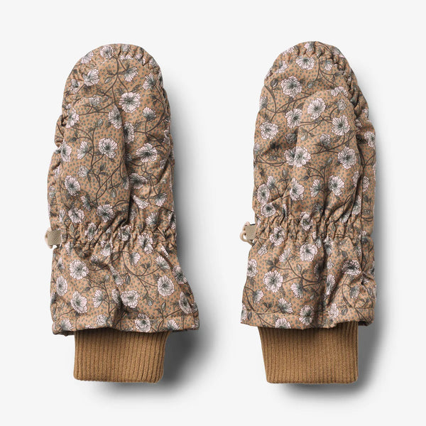 handschuhe wheat Pfuffer Handschuhe Jazz caramel anemones – and the kids