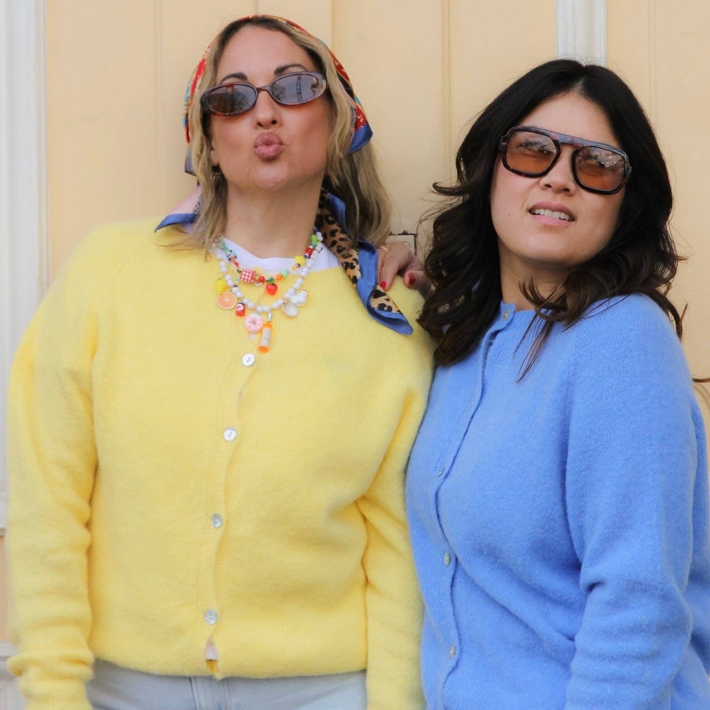 Strickjacke "Candy": Flieder