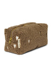 Kosmetiktasche Brown Hearts Teddy