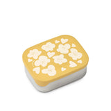 Brotdose Arthur Flower / Lemon yellow