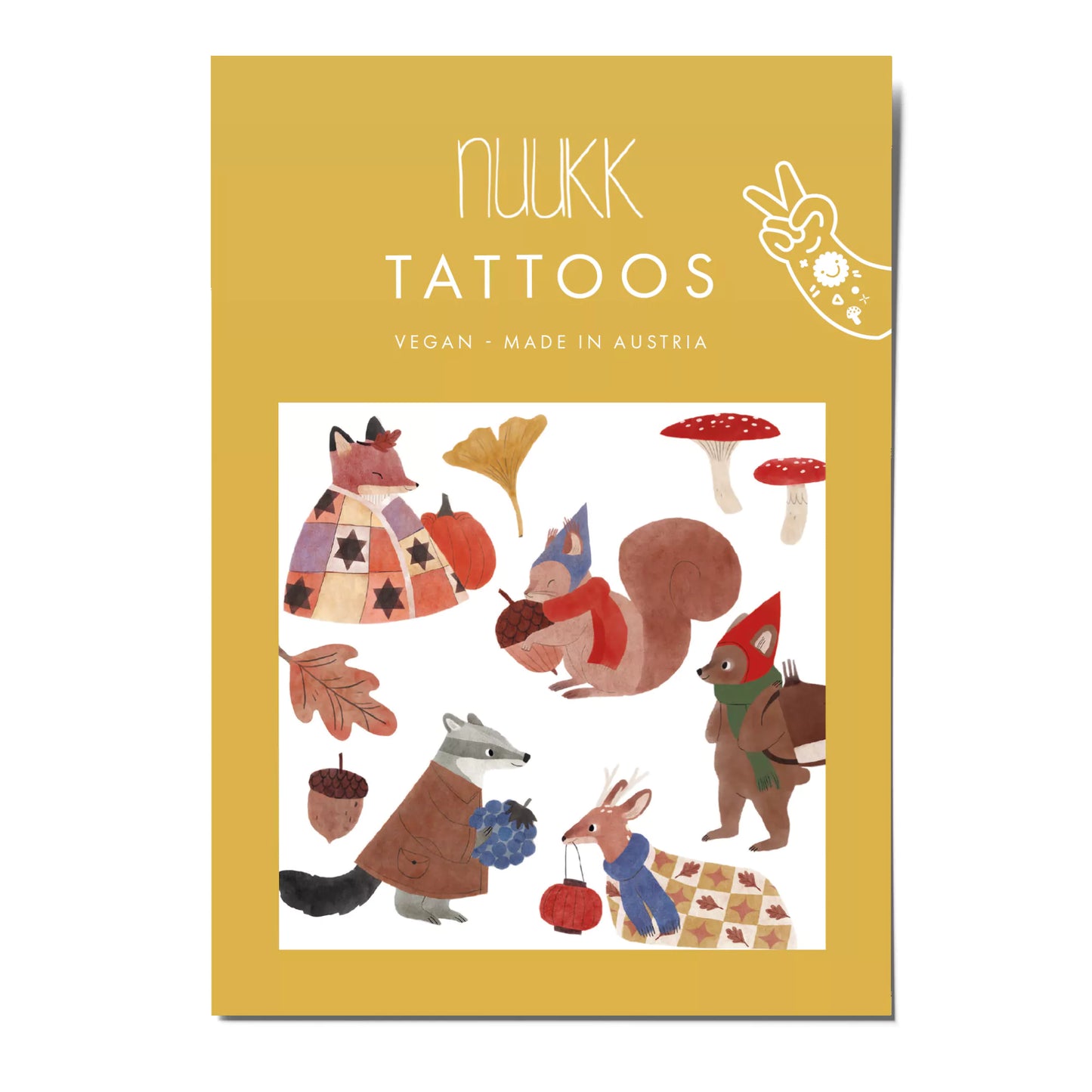 Bio Tattoo Waldbewohner