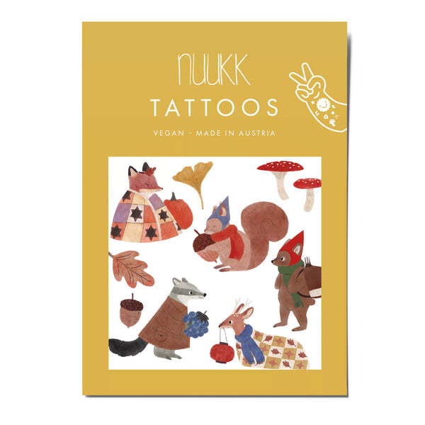 Bio Tattoo Waldbewohner