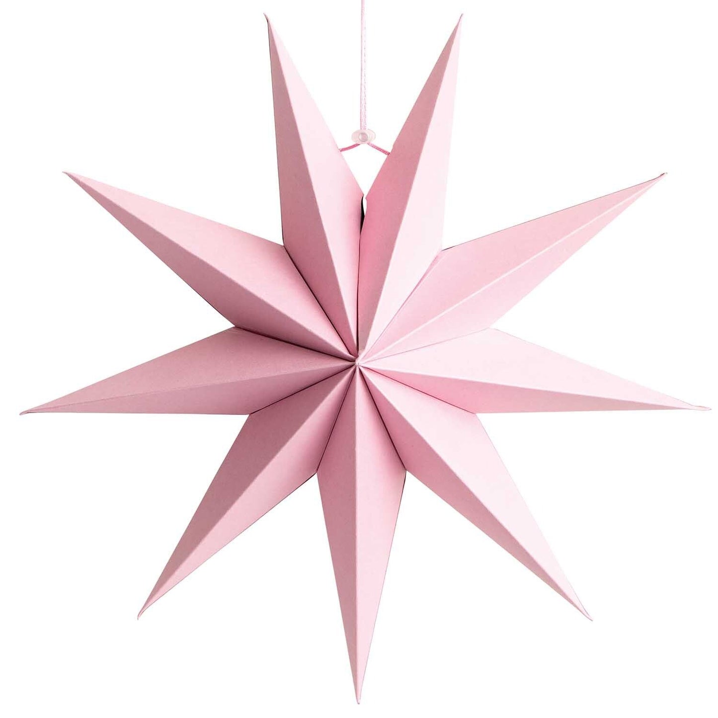 PAPIERSTERN AUFFALTBAR 28CM rosa