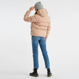 Einzelstück: Hooded Puffer Jacke dustrose M