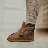 Dubu Classic Booties | Bear | Cognac Leather