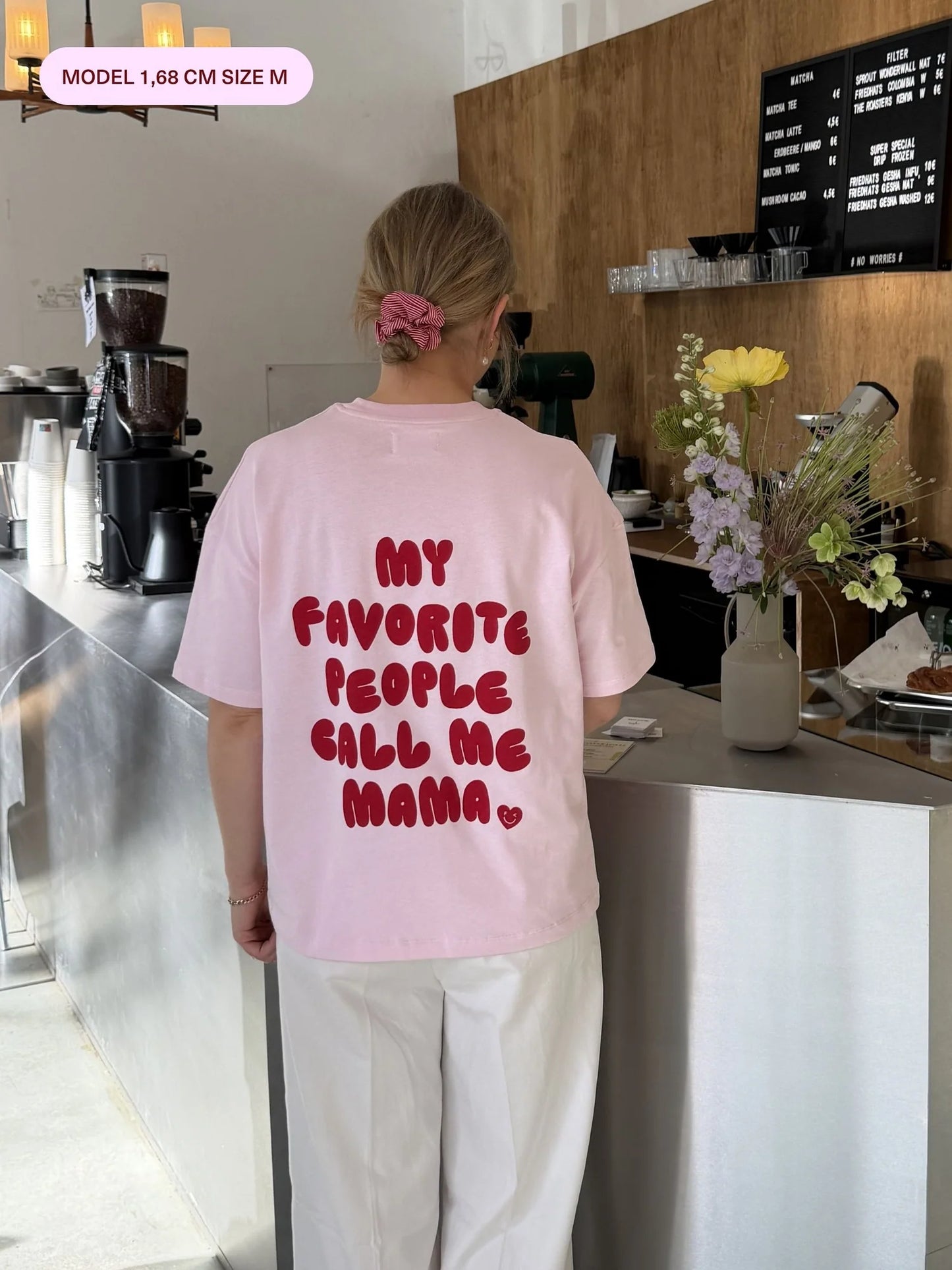 Call me Mama Shirt rosa