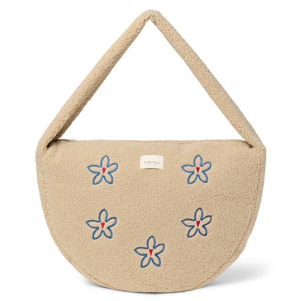 Umhängetasche Teddy Heart Flower ecru