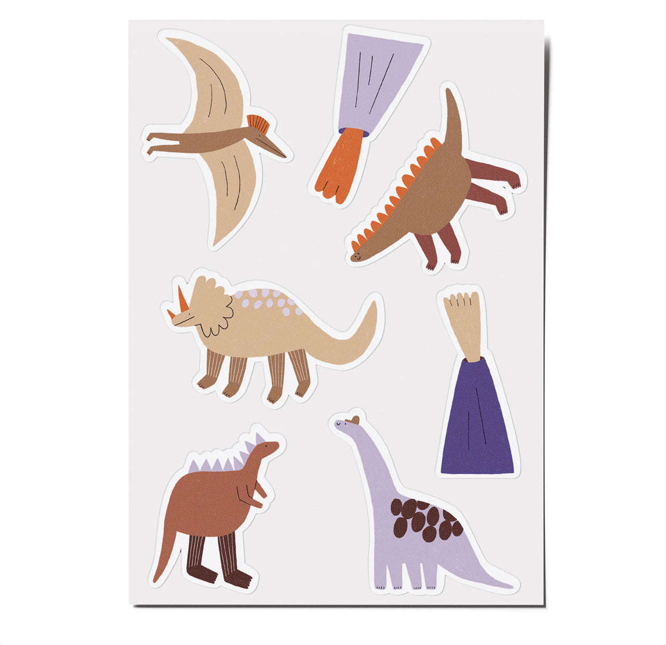 Stickerbogen „Dinos“ 3 Bögen