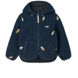 Fleecjacke Mara Rocket Classic navy