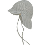 Sonnhut mit Schirm stripe desert sage
