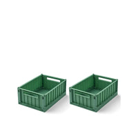 Weston 2er Set Aufbewahrungsboxen small dusty ivy