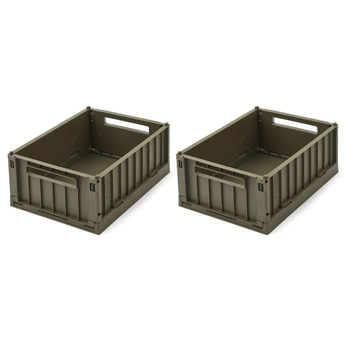 Weston 2er Set Aufbewahrungsboxen small army browm