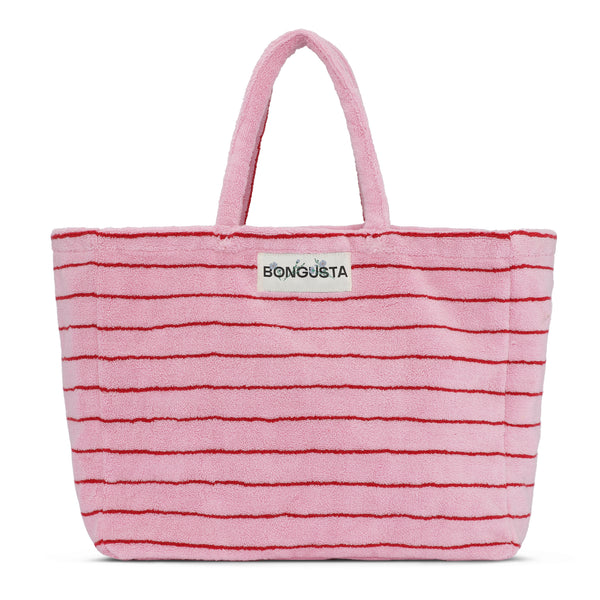 Naram Weekender baby pink & sky patrol red