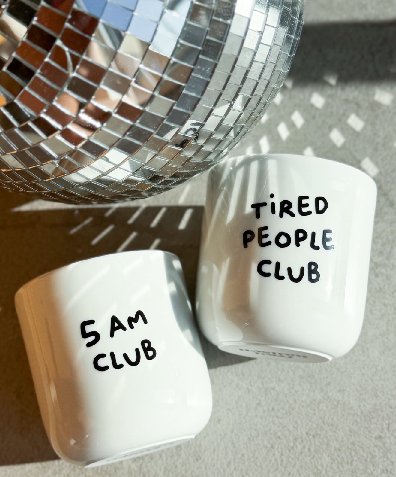 Becher 5 AM CLUB 250ml