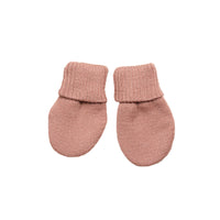 Handschuhe Mitty Merinowolle Dusty rose