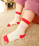 Schulkind-Socken / rosa: Größe 31–34