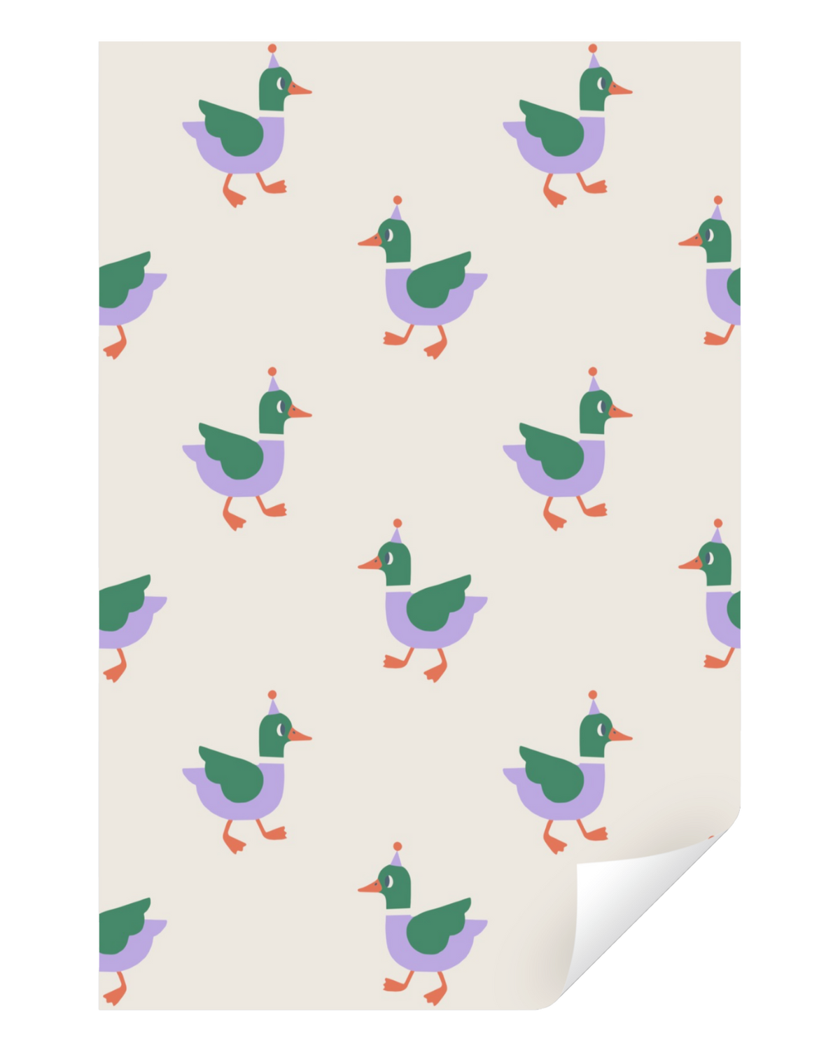 Geschenkpapier Ole Ente