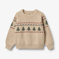 Weihnachtspullover Balou warm sand