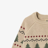 Weihnachtspullover Balou warm sand