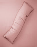 bedMATE Kissenbezug Baumwolle Dusty Rose 50x160cm
