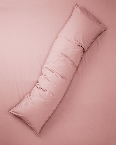 bedMATE Kissenbezug Baumwolle Dusty Rose 50x180cm