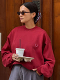 Einzelstück: Icon Sweatshirt M burgundy