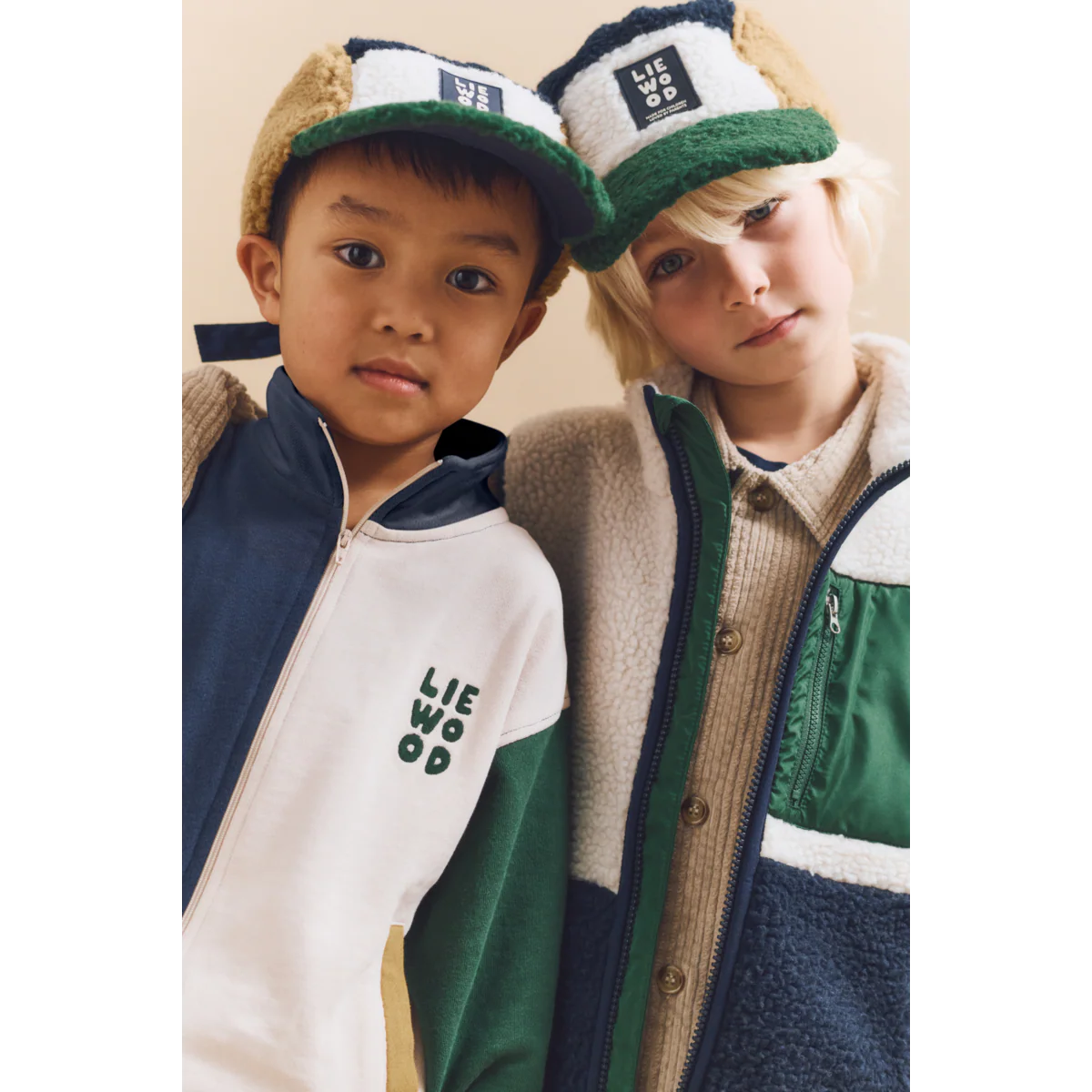Fleece Cap Rory classic navy multi mix